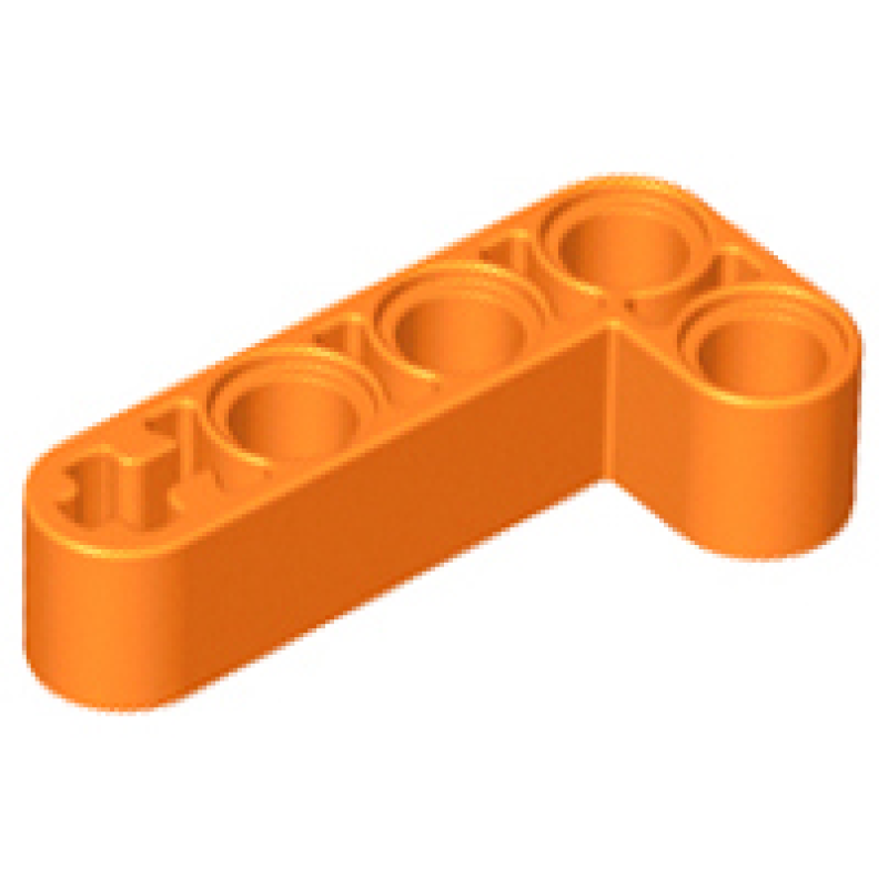 Technic, Hefbalk Dik L Vorm 2X4 Orange