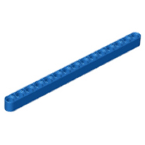 Technic, Hefbalk Dik 1x15 Blue