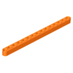 Technic, Hefbalk Dik 1x15 Orange