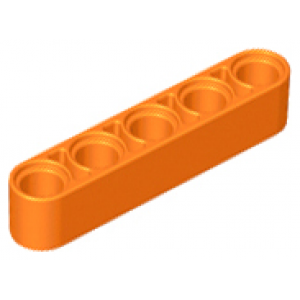 Technic, Hefbalk Dik 1x5 Orange