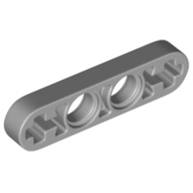 Technic, Hefbalk Dun 1x4 Light Bluish Gray