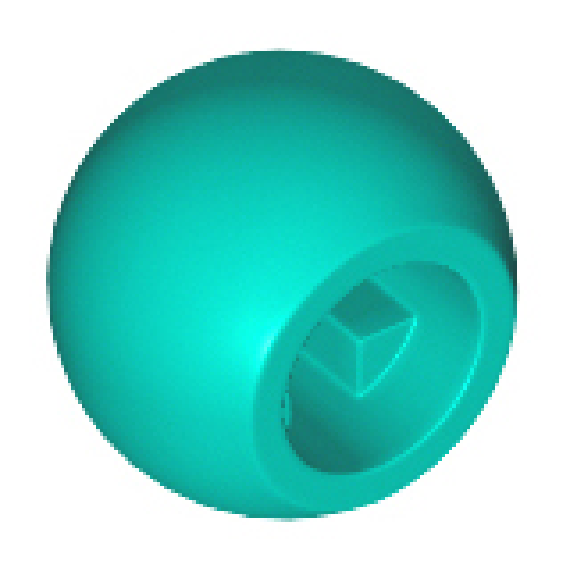 Technic, Kogelgewricht Dark Turquoise