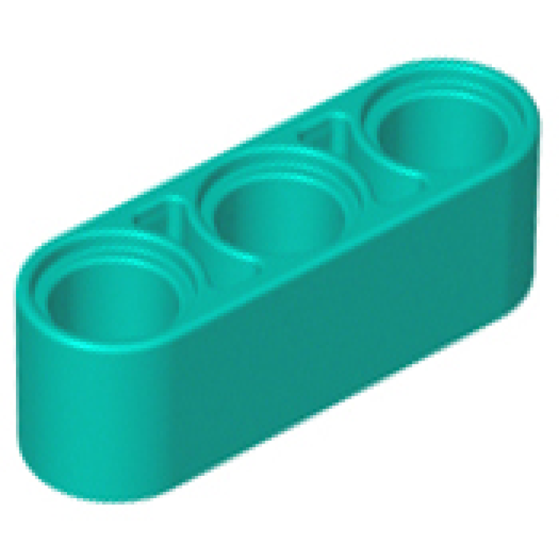Technic, Hefbalk Dik 1x3 Dark Turquoise
