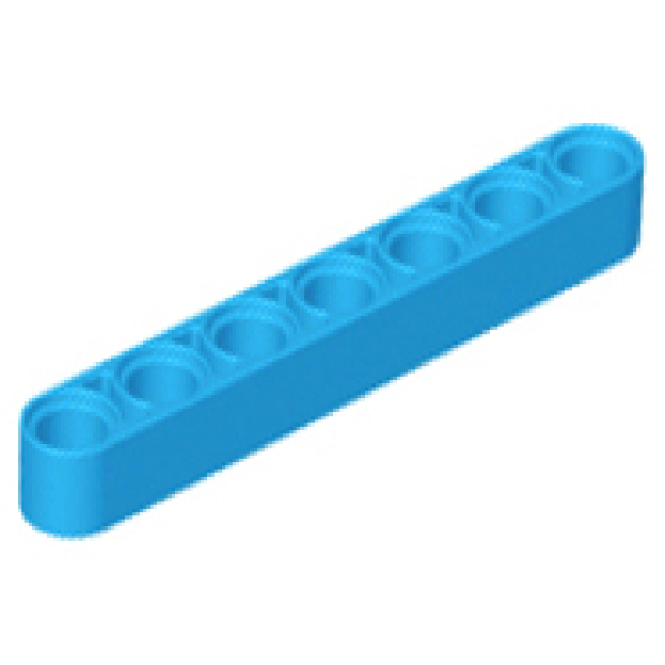 Technic, Hefbalk Dik 1x7 Dark Azure