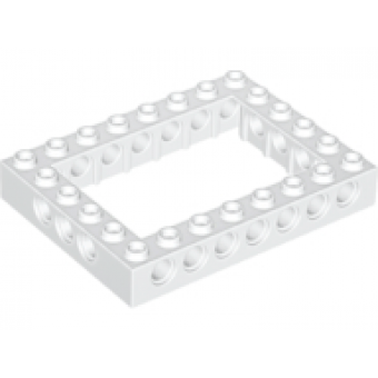 Technic, Steen 6x8 Open Midden White