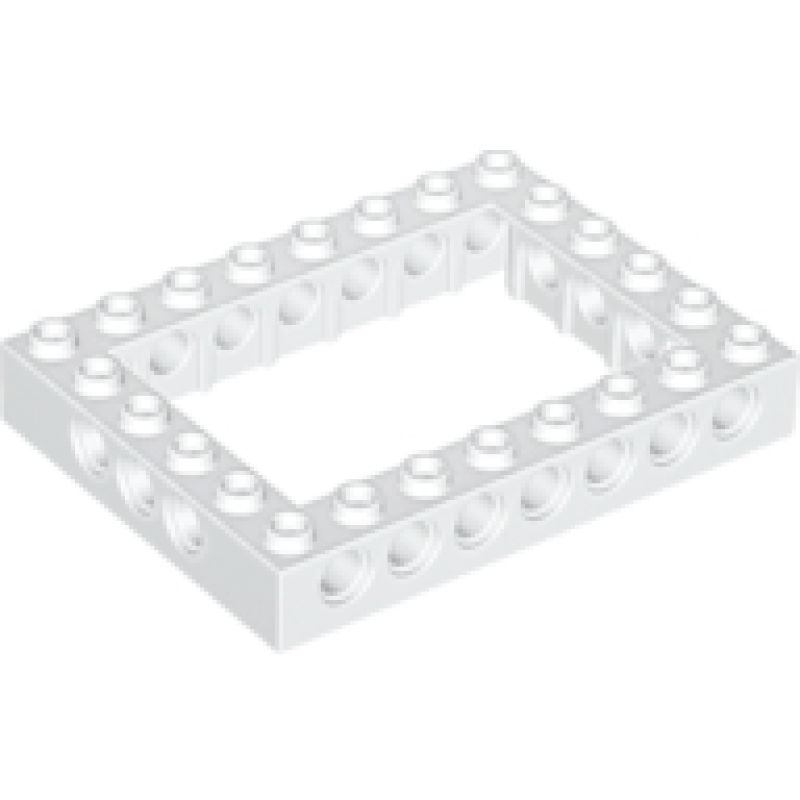 Technic, Steen 6x8 open midden White