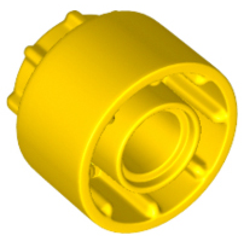 Technic, Drijfring Verlenging met 8 tanden binnen en buiten Yellow