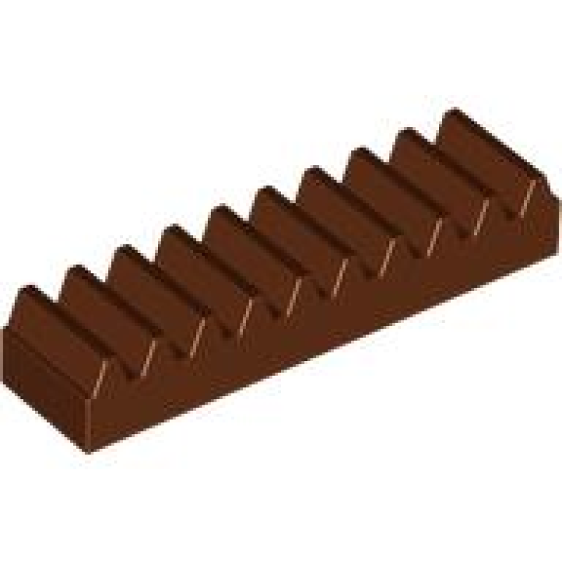 Technic, Tandheugel 1x4 Reddish Brown