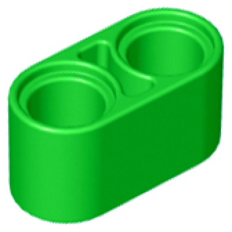 Technic, Hefbalk Dik 1x2 Bright Green