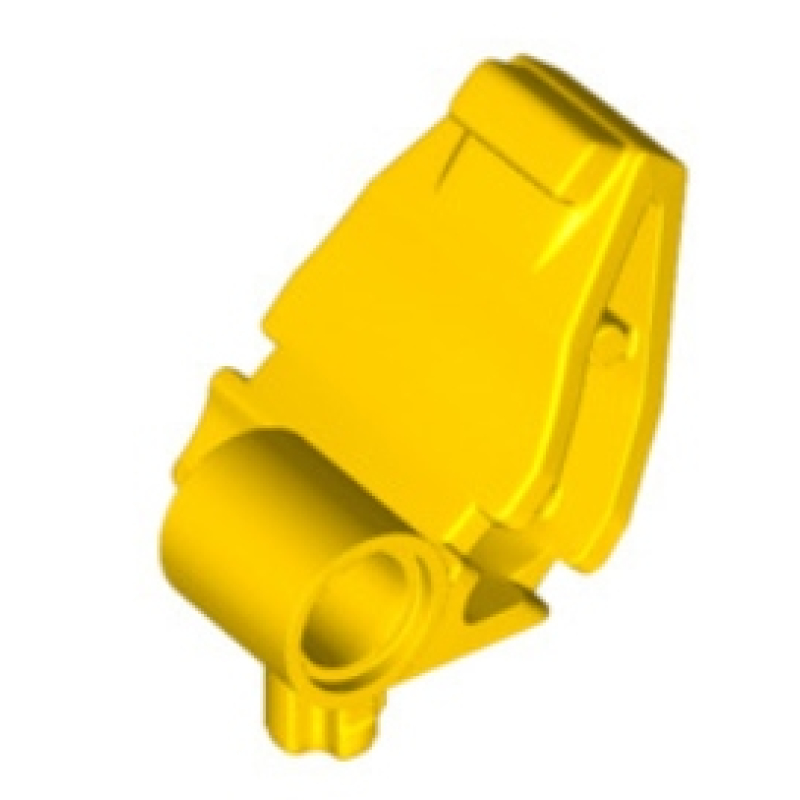 Kraan Grijper Klauw met as en pin gat Yellow