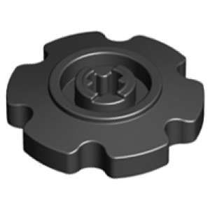 Technic, Tandwiel Loopvlak Klein Black