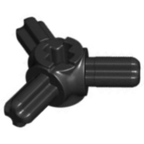 Technic, As Koppeling Bus met 3 Assen Black