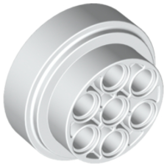 Wiel 31mm D. x 15mm Technic White