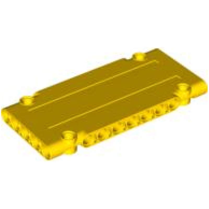 Technic, Paneel 1x5x11 Yellow