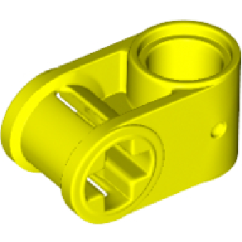 Technic, As en Pin Koppeling Haaks Neon Yellow