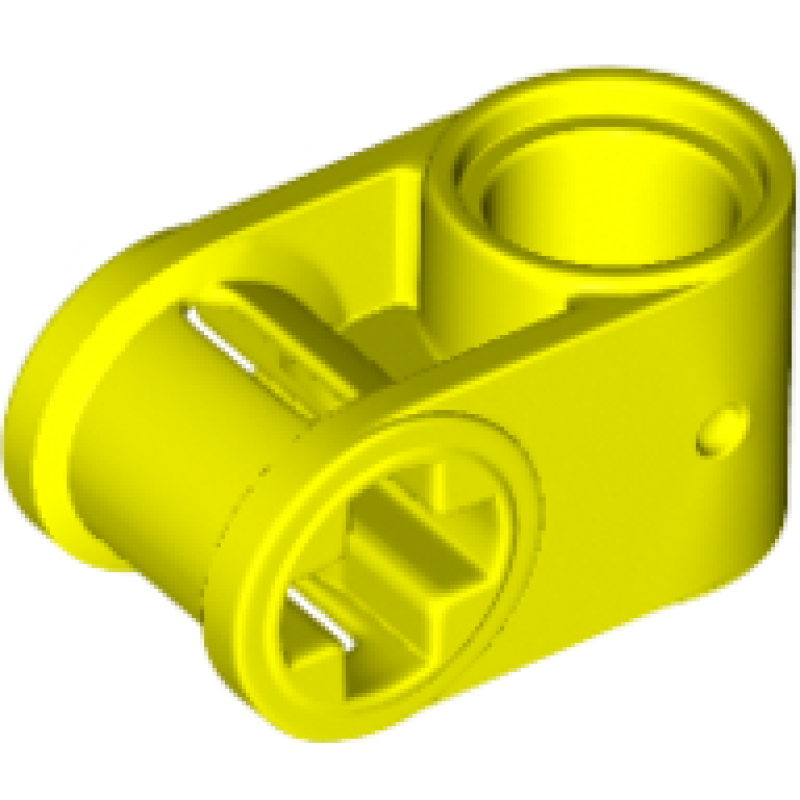 Technic, As en Pin Koppeling Loodrecht Neon Yellow