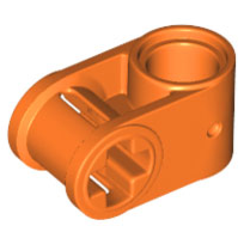 Technic, As en Pin Koppeling Loodrecht Orange