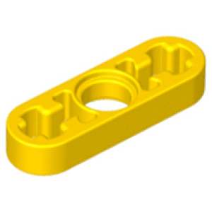 Technic, Hefbalk Dun 1x3 Yellow