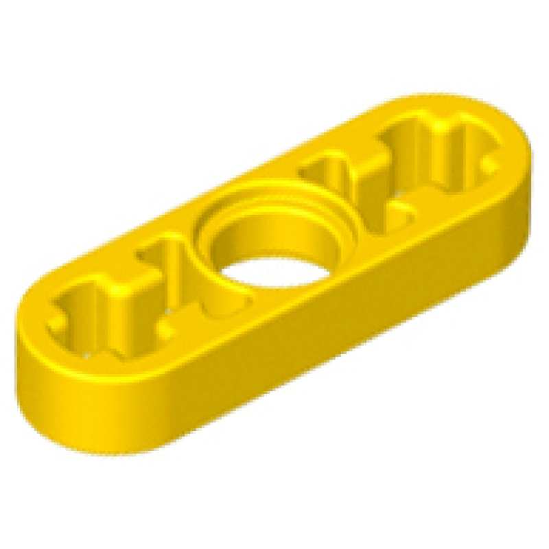 Technic, Hefbalk Dun 1x3 Yellow