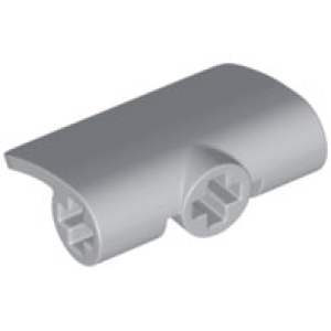 Technic, Paneel Gebogen 2x3x1 Light Bluish Gray
