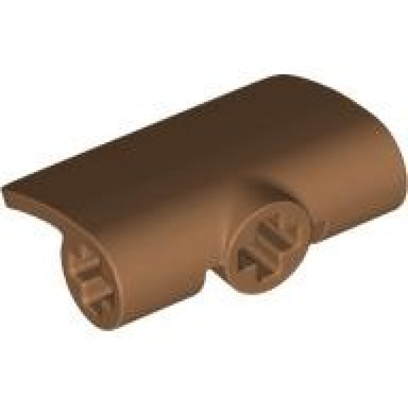 Technic, Paneel Gebogen 2x3x1 Medium Nougat