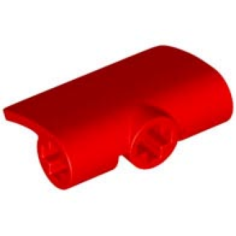 Technic, Paneel Gebogen 2x3x1 Red