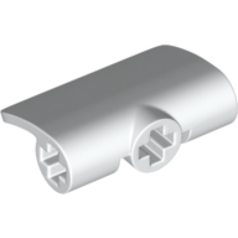 Technic, Paneel Gebogen 2x3x1 White