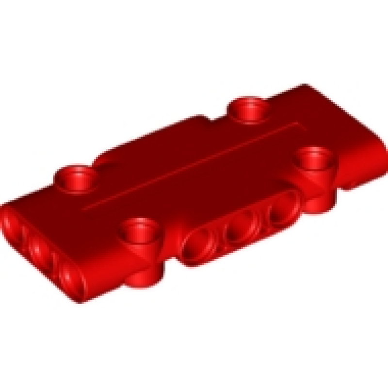 Technic, Paneel Plaat 3x7x1 Red
