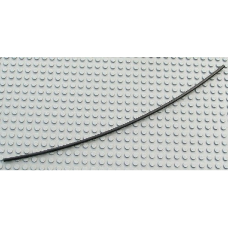 Slang, Stijf 3mm D. 31L / 24.8cm Black