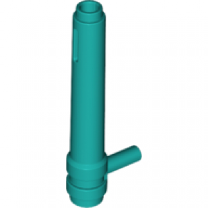 Cylinder 1 x 5 1/2 met Handvat (friction cylinder) Dark Turquoise