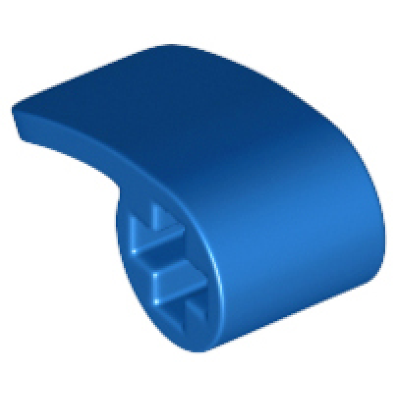 Technic, Paneel Gebogen 2x1x1 Blue