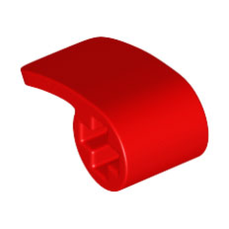 Technic, Paneel Gebogen 2x1x1 Red