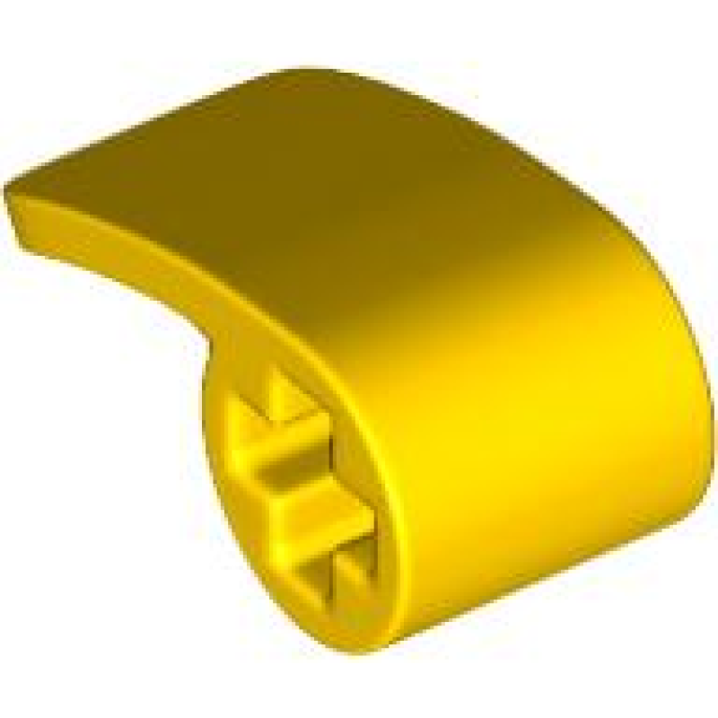 Technic, Paneel Gebogen 2x1x1 Yellow