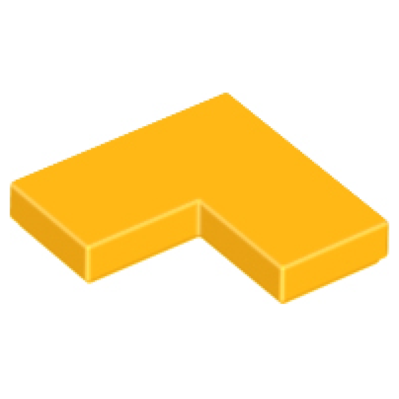 Tegel, Hoek 2x2 Bright Light Orange