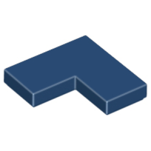 Tegel, Hoek 2x2 Dark Blue