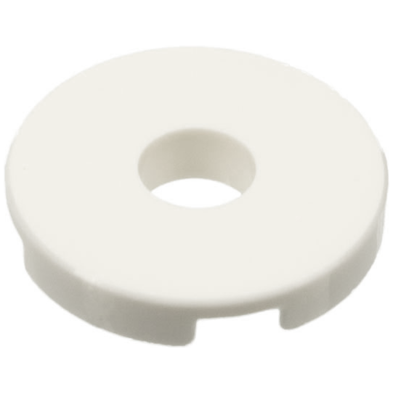 Tegel, Rond 2x2 met gat White