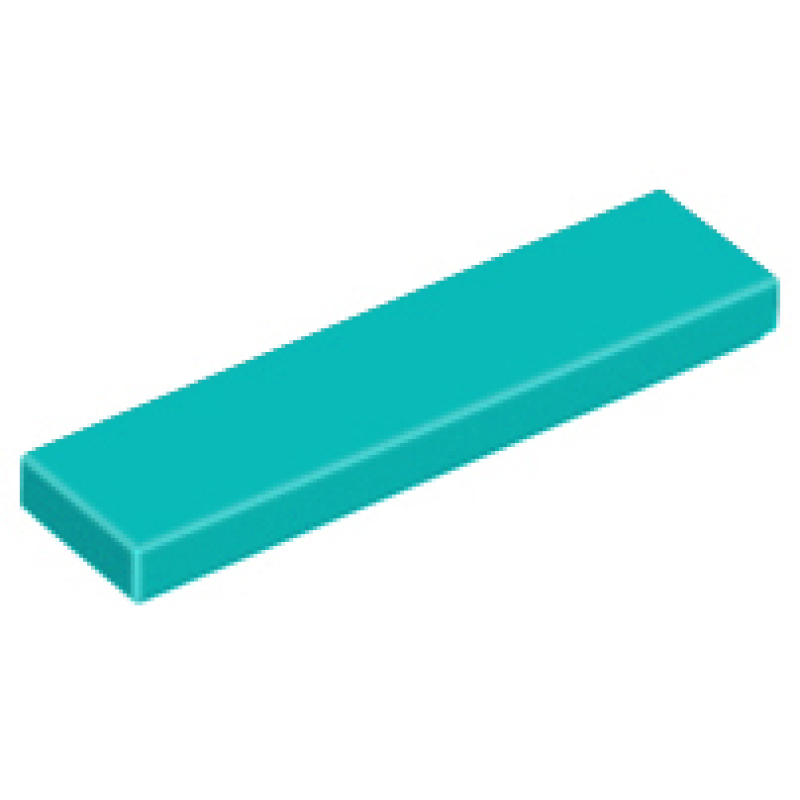 Tegel 1x4 Dark Turquoise
