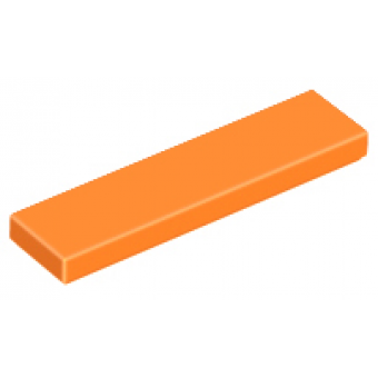 Tegel 1x4 Orange