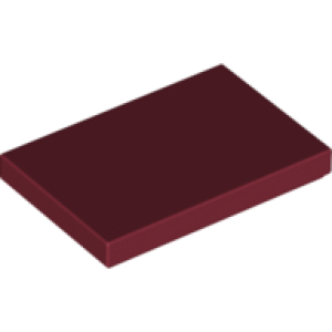 Tegel 2x3 Dark Red