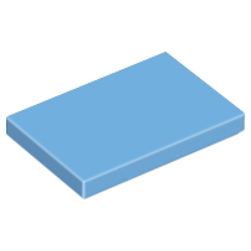 Tegel 2x3 Medium Blue