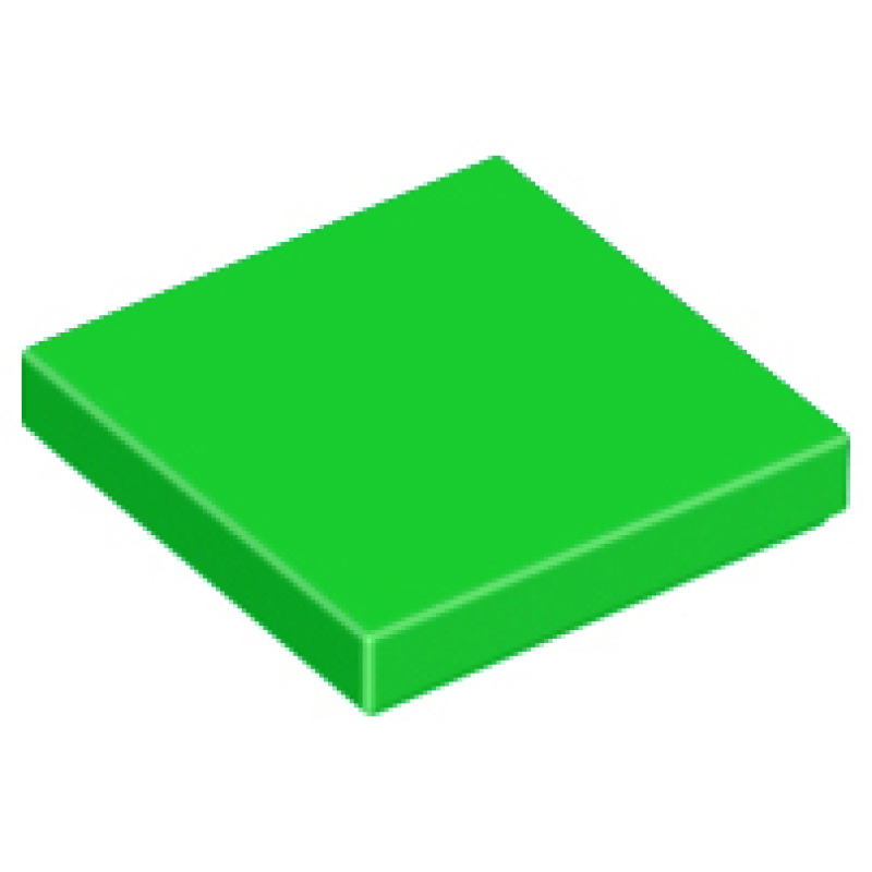Tegel 2x2 Bright Green