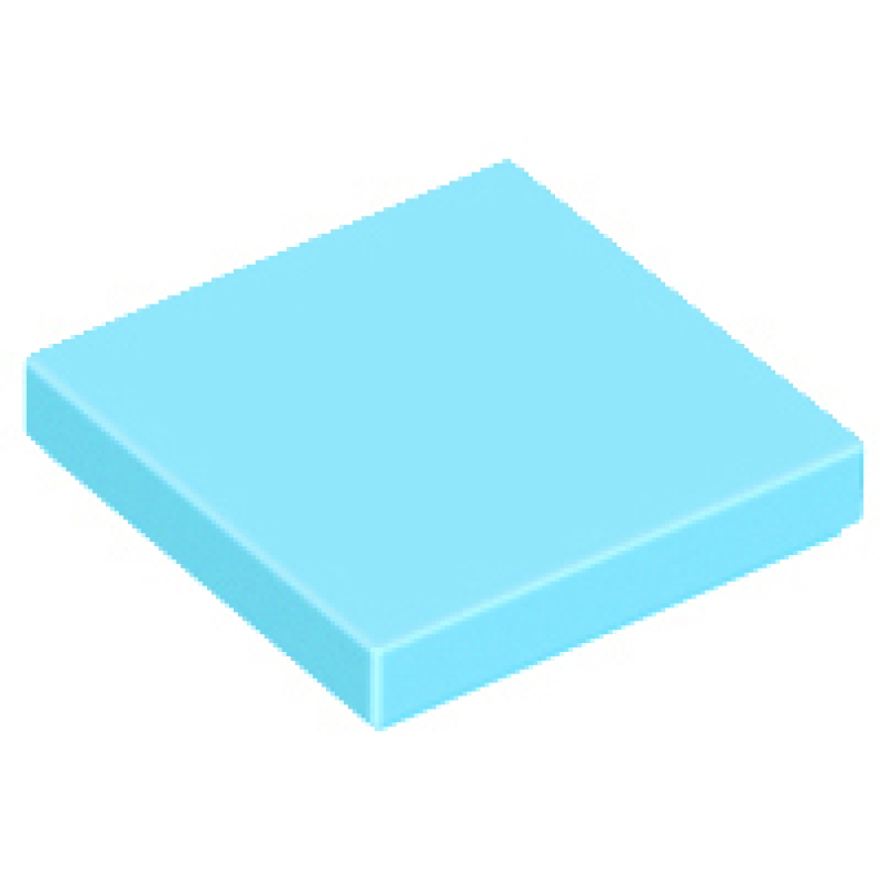 Tegel 2x2 Medium Azure