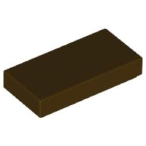 Tegel 1x2 Dark Brown