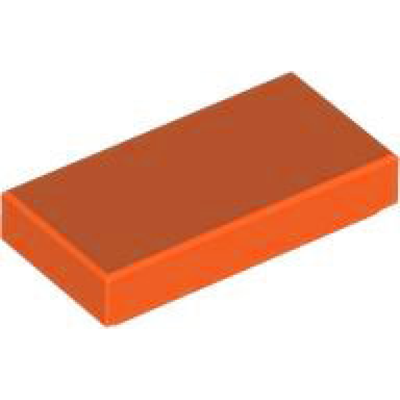 Tegel 1x2 Reddish Orange