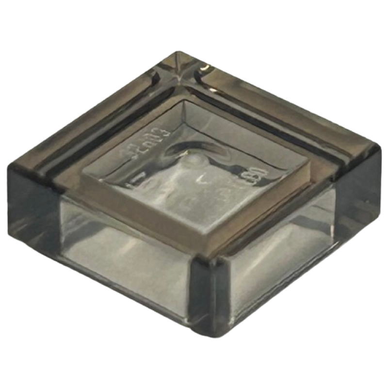 Tegel 1x1 Trans Brown (Trans Black)