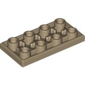 Tegel, Aangepast 2x4 omgekeerd Dark Tan