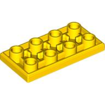 Tegel, Aangepast 2x4 omgekeerd Yellow