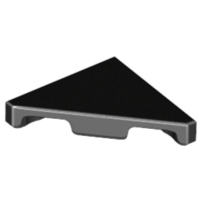 Tegel, Aangepast 2x2 driehoek Black