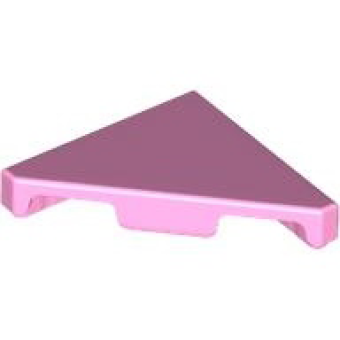 Tegel, Aangepast 2x2 driehoek Bright Pink