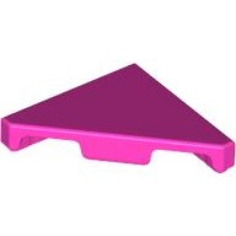 Tegel, Aangepast 2x2 driehoek Dark Pink